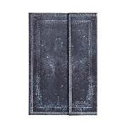 Calendrier Paperblanks 2024 Inkblot Old Leather Collection 12-Month Maxi Horizontal Wrap Closure 160 Pg 100 GSM de 