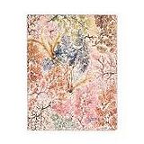 Calendrier Paperblanks 2024 Anemone William Kilburn 12-Month Flexi Ultra Vertical 176 Pg 100 GSM de 