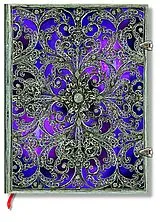 Fester Einband Aubergine Ultra Lined Hardcover Journal, 240pg, 120GSM by Paperblanks (Silver Filigree Collection) von 