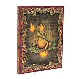 Fester Einband The Brothers Grimm, Frog Prince (Fairy Tale Collection) Ultra Lined Hardback Journal (Elastic Band Closure) von Paperblanks