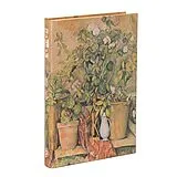 Fester Einband Cezannes Terracotta Pots and Flowers Mini Lined Hardback Journal (Elastic Band Closure) von Paperblanks