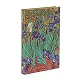 Fester Einband Van Goghs Irises Mini Lined Hardback Journal (Elastic Band Closure) von Paperblanks