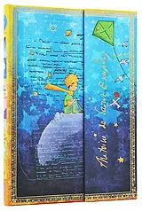 Fester Einband Saint-Exupery, The Little Prince (Embellished Manuscripts Collection) Midi Unlined Hardcover Journal (Wrap Closure) von Paperblanks