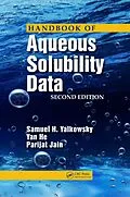 PDF Handbook of Aqueous Solubility Data von Samuel H. Yalkowsky, Yan He, Parijat Jain