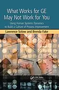 E-Book (pdf) What Works for GE May Not Work for You von Lawrence Solow, Brenda Fake