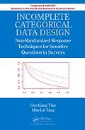 E-Book (pdf) Incomplete Categorical Data Design von Guo-Liang Tian, Man-Lai Tang