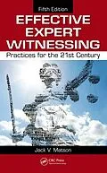 PDF Effective Expert Witnessing von Jack V. Matson, S. Ravi Jagannathan