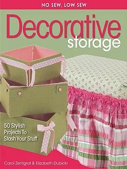 E-Book (epub) No Sew, Low Sew Decorative Storage von Carol Zentgraf