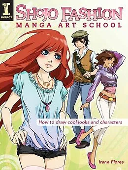 E-Book (epub) Shojo Fashion Manga Art School von Irene Flores