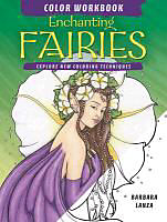 Spiralbindung Enchanting Fairies Color Workbook von Barbara Lanza