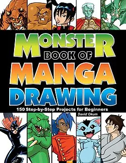 E-Book (epub) Monster Book of Manga Drawing von David Okum