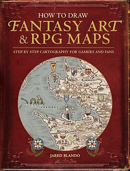 Couverture cartonnée How to Draw Fantasy Art and RPG Maps de Jared Blando