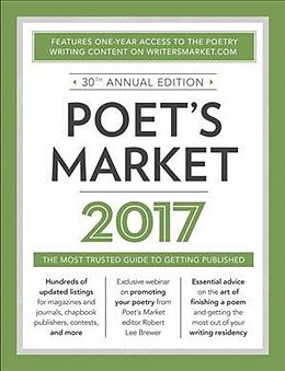 Kartonierter Einband Poet's Market 2017 von Robert Lee Brewer