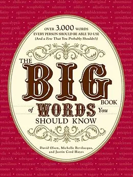 E-Book (epub) The Big Book of Words You Should Know von David Olsen
