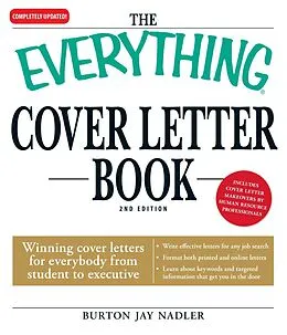 E-Book (epub) The Everything Cover Letter Book von Burton Jay Nadler