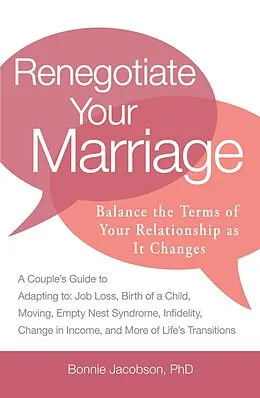 E-Book (epub) Renegotiate Your Marriage von Bonnie Jacobson