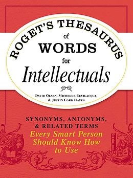 E-Book (epub) Roget's Thesaurus of Words for Intellectuals von David Olsen