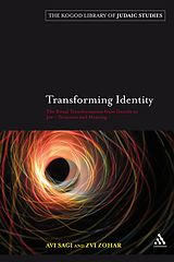 eBook (pdf) Transforming Identity de Avi Sagi, Zvi Zohar