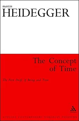 E-Book (pdf) The Concept of Time von Martin Heidegger