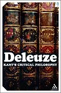E-Book (pdf) Kant's Critical Philosophy von Gilles Deleuze