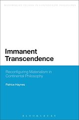 eBook (epub) Immanent Transcendence de Patrice Haynes