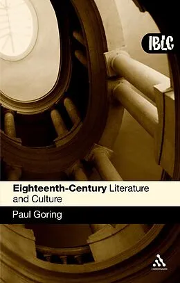 E-Book (pdf) Eighteenth-Century Literature and Culture von Paul Goring