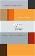 E-Book (epub) Citation and Precedent von Thomas Oliver Beebee