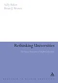 E-Book (pdf) Rethinking Universities von Sally Baker, Brian J. Brown