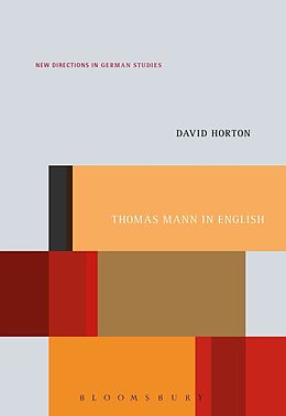 E-Book (pdf) Thomas Mann in English von David Horton
