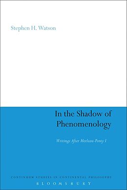 eBook (epub) In the Shadow of Phenomenology de Stephen H. Watson