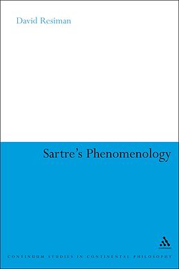 E-Book (pdf) Sartre's Phenomenology von David Reisman