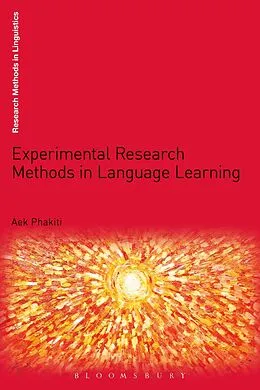 E-Book (pdf) Experimental Research Methods in Language Learning von Aek Phakiti