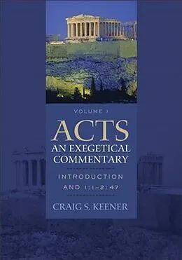 E-Book (epub) Acts: An Exegetical Commentary : Volume 1 von Craig S. Keener