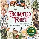 Kartonierter Einband Enchanted Forest Sticker Book (Over 800 Stickers!) von