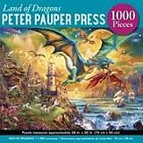 Land of Dragons 1000-Piece Jigsaw Puzzle (Gold Foil Highlights) Spiel