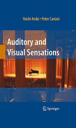 Livre Relié Auditory and Visual Sensations de Yoichi Ando