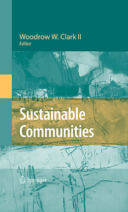 Livre Relié Sustainable Communities de 