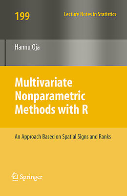 Kartonierter Einband Multivariate Nonparametric Methods with R von Hannu Oja
