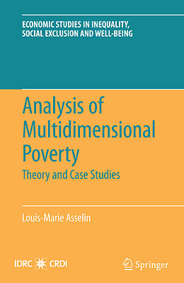 Livre Relié Analysis of Multidimensional Poverty de Louis-Marie Asselin