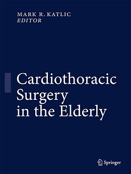 Fester Einband Cardiothoracic Surgery in the Elderly von 