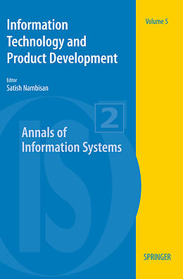 Couverture cartonnée Information Technology and Product Development de 