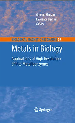 E-Book (pdf) Metals in Biology von Graeme Hanson, Lawrence Berliner