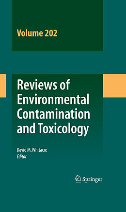 Livre Relié Reviews of Environmental Contamination and Toxicology de 