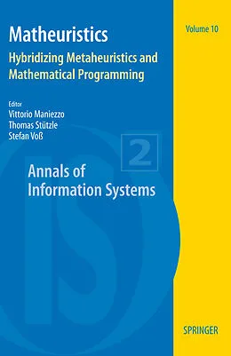 E-Book (pdf) Matheuristics von Vittorio Maniezzo, Thomas Stützle, Stefan Voss