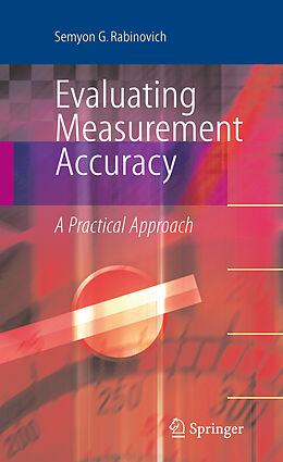 eBook (pdf) Evaluating Measurement Accuracy de Semyon G. Rabinovich