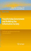 E-Book (pdf) Transforming Government and Building the Information Society von Nagy K. Hanna