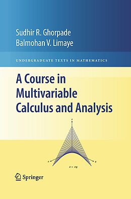 eBook (pdf) A Course in Multivariable Calculus and Analysis de Sudhir R. Ghorpade, Balmohan V. Limaye