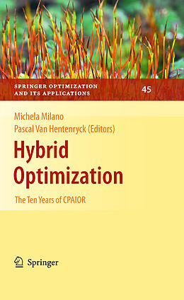 Livre Relié Hybrid Optimization de 