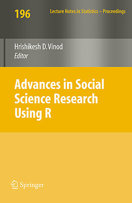 Kartonierter Einband Advances in Social Science Research Using R von 