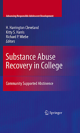 eBook (pdf) Substance Abuse Recovery in College de 